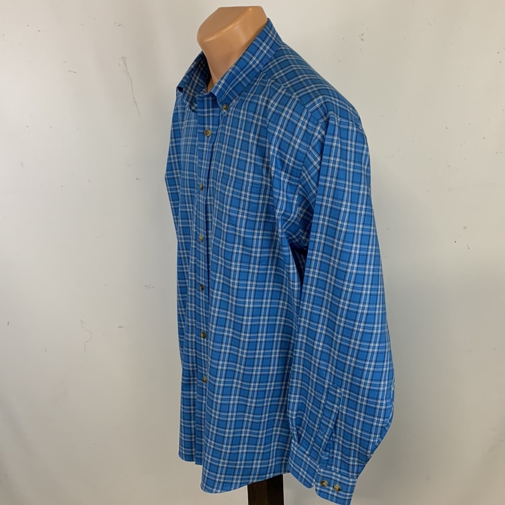 L.L. Bean long sleeve button down collar shirt. L - Picture 5 of 7